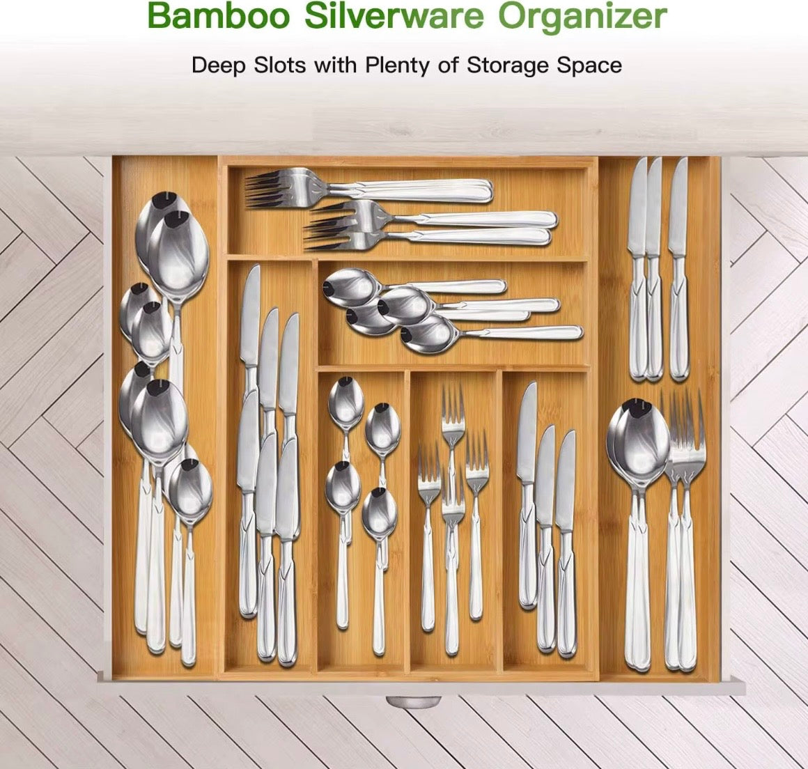 Multifunctional Expandable Utensils Tray